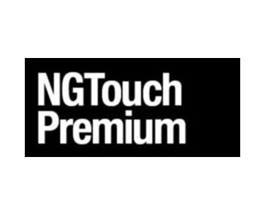 NGTouch Premium thermostat White/Black Glass