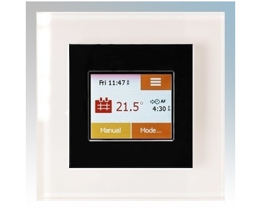 NGTouch Premium thermostat Black/White Glass