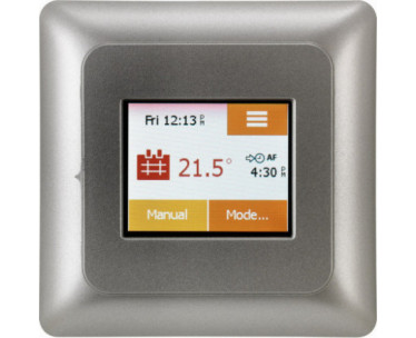 NGTouch Thermostat Silver + Colour screen (16A)