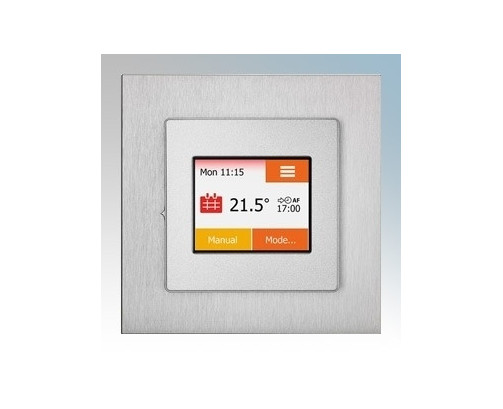 NGTouch Premium thermostat Silver/ Aluminium