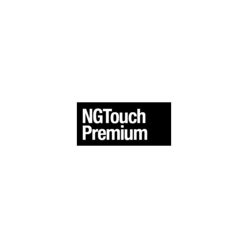 NGTouch Premium thermostat Black/Gold Aluminium