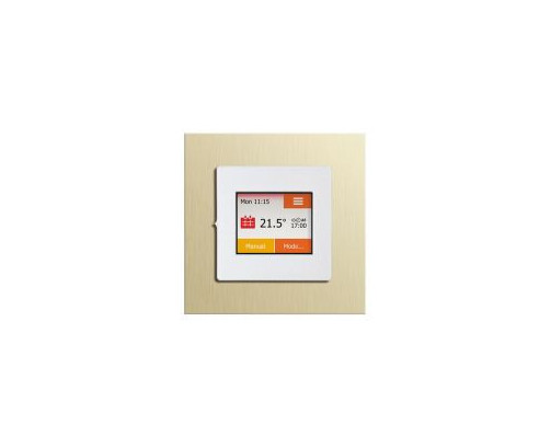 NGTouch Premium thermostat White/Gold Aluminium