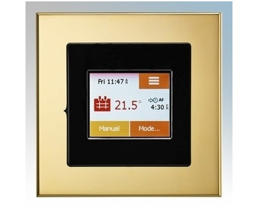 NGTouch Premium thermostat Black/Brass