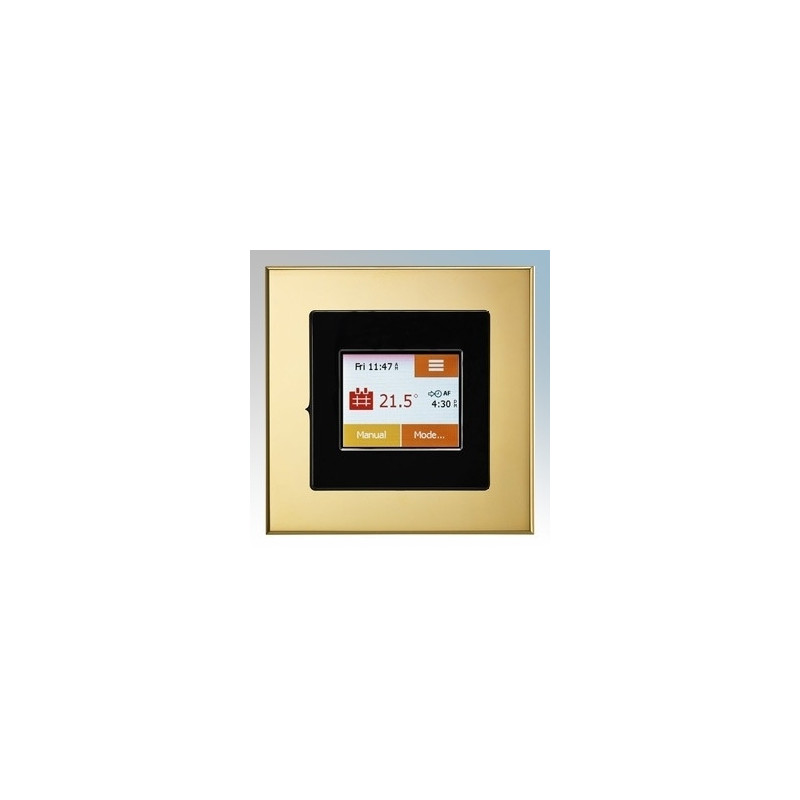 NGTouch Premium thermostat Black/Brass