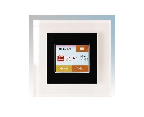 NGTouch Premium thermostat Black/White Glass