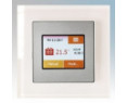 NGTouch Premium thermostat Silver/White Glass