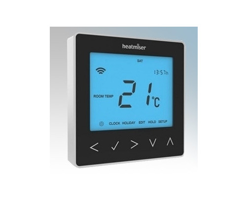 neoStat-e Wireless Thermostat 16A Black