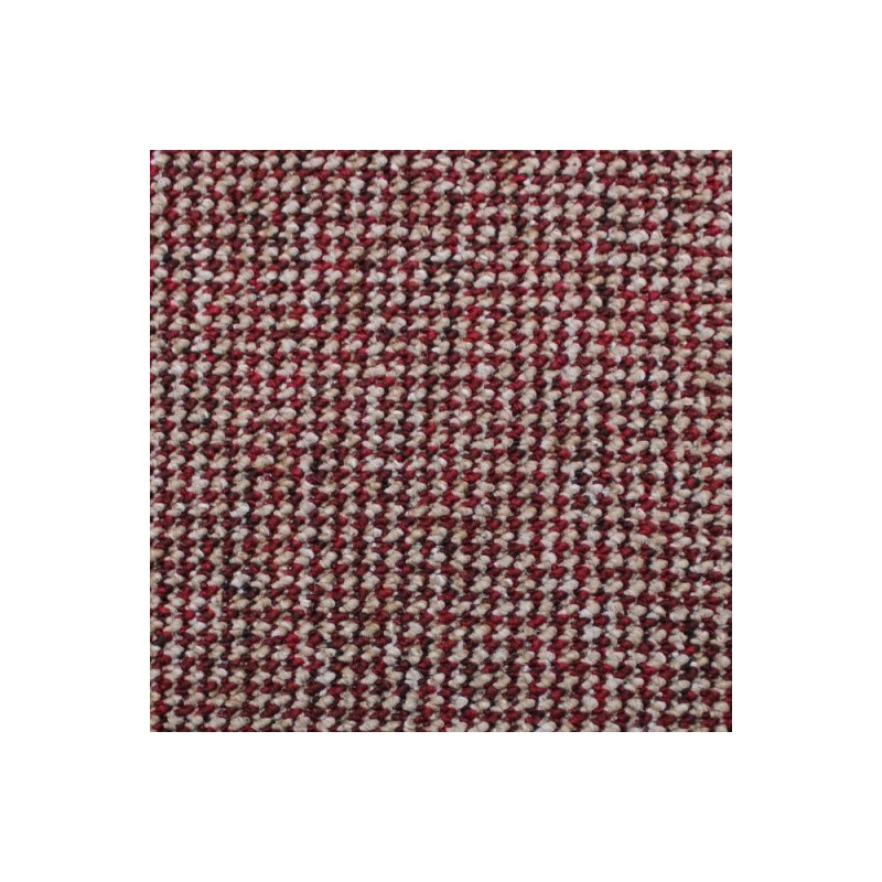 Hercules Loop Felt Back Carpet - Red