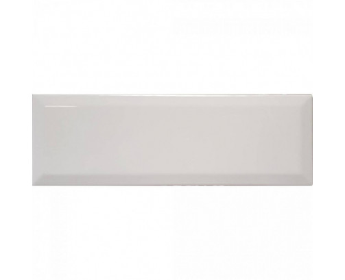 Biselado 10x30 White Gloss Bevelled