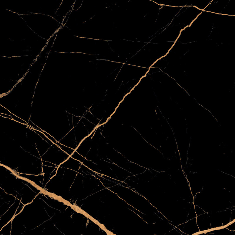 Atlantis Black 60x60 Gold Polished