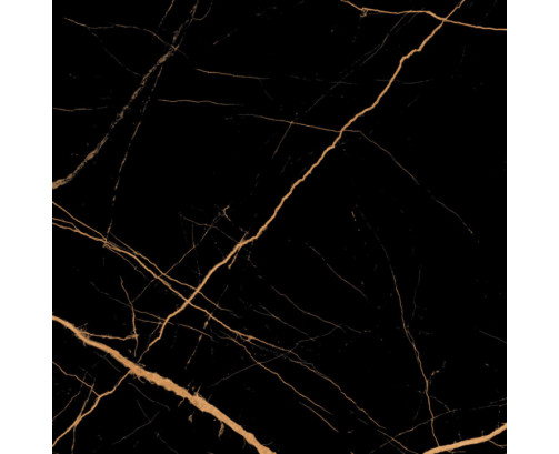 Atlantis Black 60x60 Gold Polished