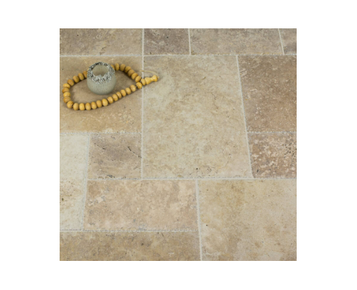 FANTASTICO UNFILLED & CHISELLED EDGE TRAVERTINE OPUS FRANCO