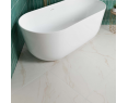 Carrara Gold Matt Marble Effect Porcelain Floor Tile