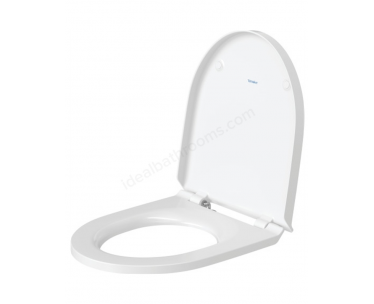 Duravit No.1 toilet seat and cover white with soft close hinge