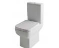 Bijou Close Coupled WC Pan with Fixings - White