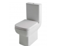 Bijou Square Soft Close Toilet Seat - White