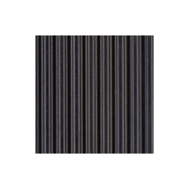 Genesis TrakMat Fluted Rubber Entrance Matting - 17mm Black