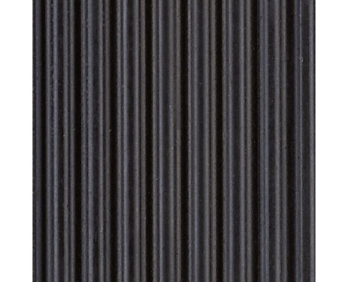 Genesis TrakMat Fluted Rubber Entrance Matting - 22mm Black