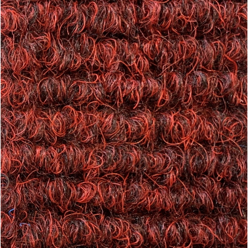 BROADRIB Heavy Contract Carpet - Claret