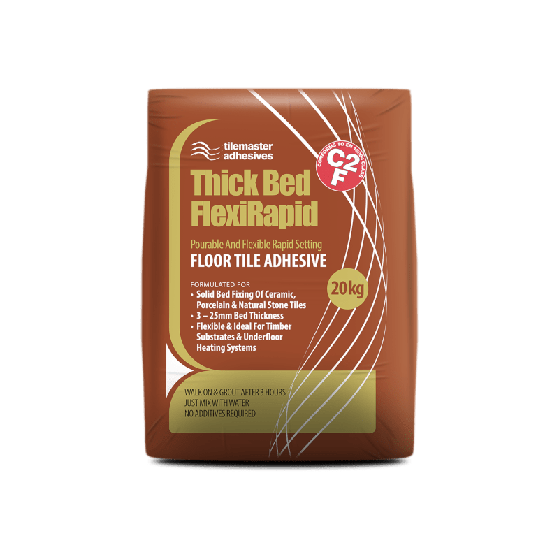 Thick Bed Flexirapid Adhesive White 20kg