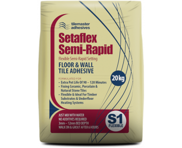 Setaflex Semi-rapid Adhesive White 20kg