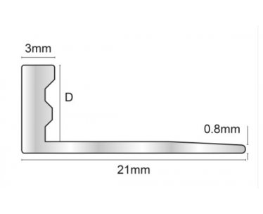 Genesis Swarovski Crystals Straight Trim (8 mm D)