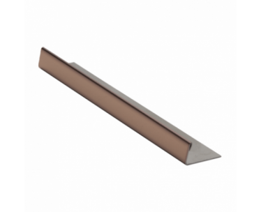 Genesis Plated Stainless Steel Straight Trim (8mm D) COPPER