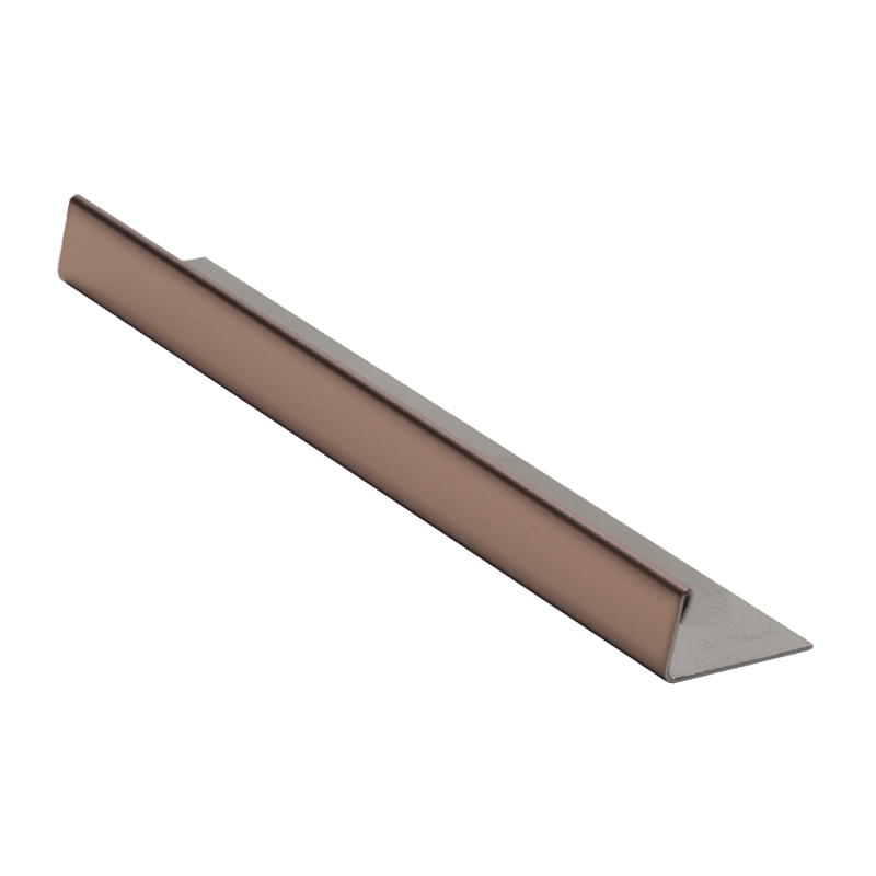 Genesis Plated Stainless Steel Straight Trim (8mm D) COPPER