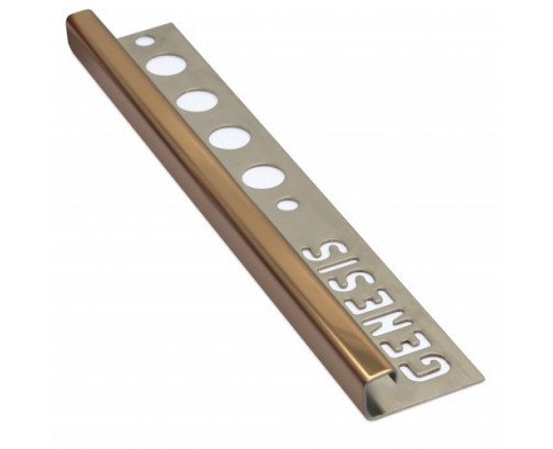 Genesis Plated Stainless Steel Square Trim (8mm D) COPPER