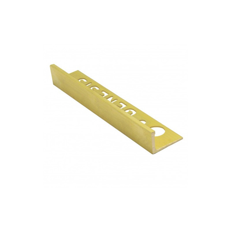 Genesis Solid Brass Straight Trim (10mm D) (NATURAL)