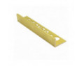 Genesis Solid Brass Straight Trim (10mm D) (NATURAL)