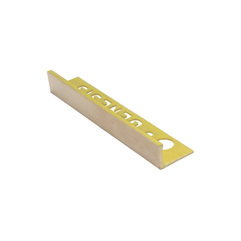 Genesis Solid Brass Straight Trim (12mm D) (BRUSHED)