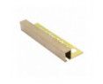 Genesis Solid Brass Square Trim (10mm D) (BRUSHED)