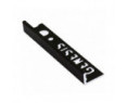 Genesis Aluminium Straight Edge Trim (8mm D) (MATT BLACK)