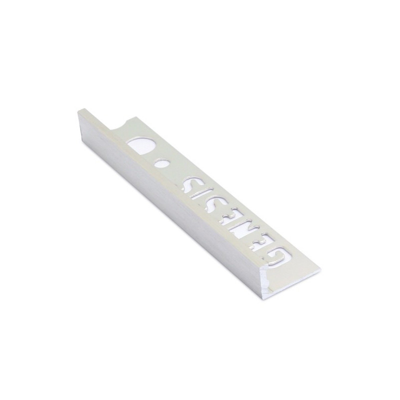 Genesis Aluminium Straight Edge Trim (8mm D) (BRUSHED EFFECT)