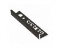 Genesis Aluminium Straight Edge Trim (10mm D) (Brushed Black)