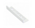 Genesis Aluminium Straight Edge Trim (12mm D) (White)