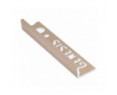 Genesis Aluminium Straight Edge Trim (12mm D) (Bright Copper)