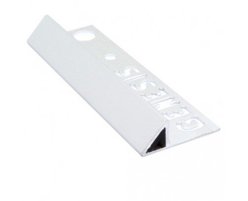 Genesis Aluminium Angle Trim - Triangular (11x10 mm) (Matt Silver)