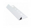 Genesis Aluminium Angle Trim - Triangular (11x10 mm) (Matt Silver)