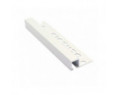 Genesis Aluminium Square Trim (10x10 mm) (Matt White)