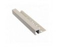 Genesis Aluminium Square Trim (10x12 mm) (Bath Stone)