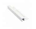 Genesis Aluminium Square EDP Corner Pieces (White) (10mm)