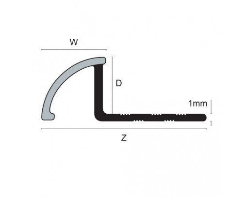 Genesis ECT Eco Tile Trim (7x6x23 mm) (White)