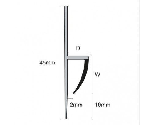 Genesis EFU Vinyl to Tile (15x8 mm) (2.5 m)