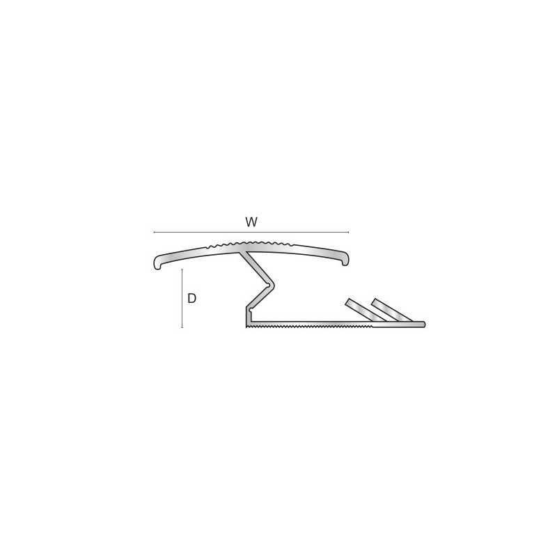 Genesis TGA909 Aluminium Z-Bar Carpet Lock