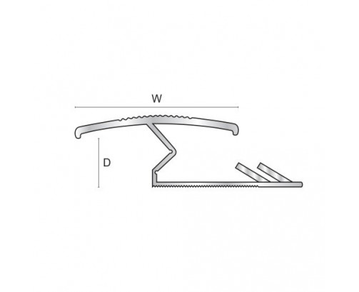 Genesis TGA149 Aluminium Z-Bar Carpet Lock