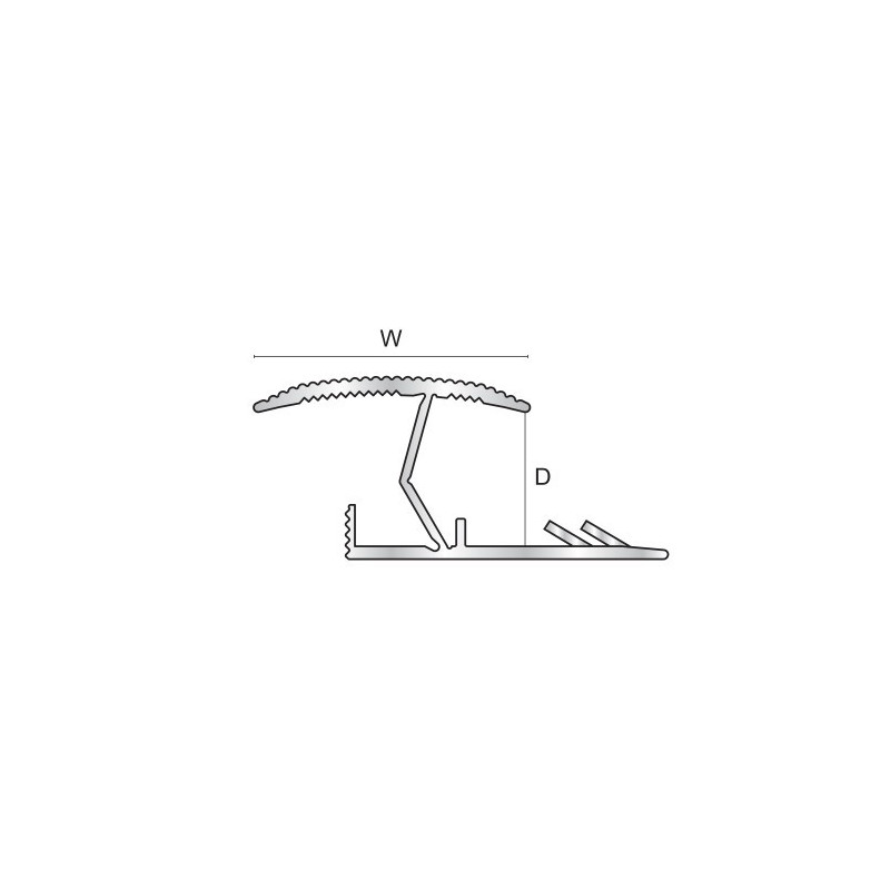 Genesis TGS159 Aluminium Z-Bar Carpet Lock