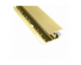 Genesis TGS159 Aluminium Z-Bar Carpet Lock - 87 - Brass Effect