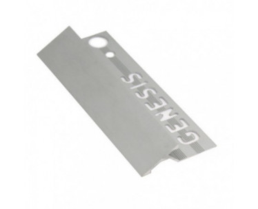 Genesis RSA124 Tile Aluminium Ramp (23x12 mm) - 81 - Matt Silver